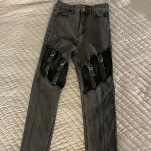Fashion Nova black jeans